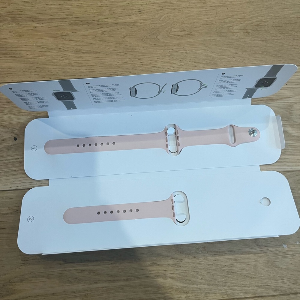 44mm Apple Watch Sport Band - Pink Sand - For SE and Series 6 Smart Watch